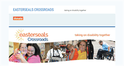 Desktop Screenshot of eastersealscrossroads.org
